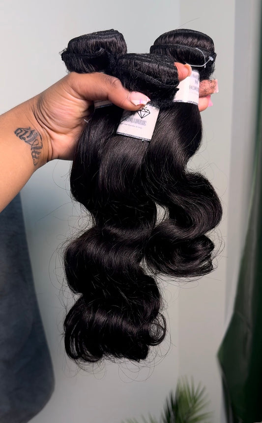 Body Wave Bundles-12", 14", 16"