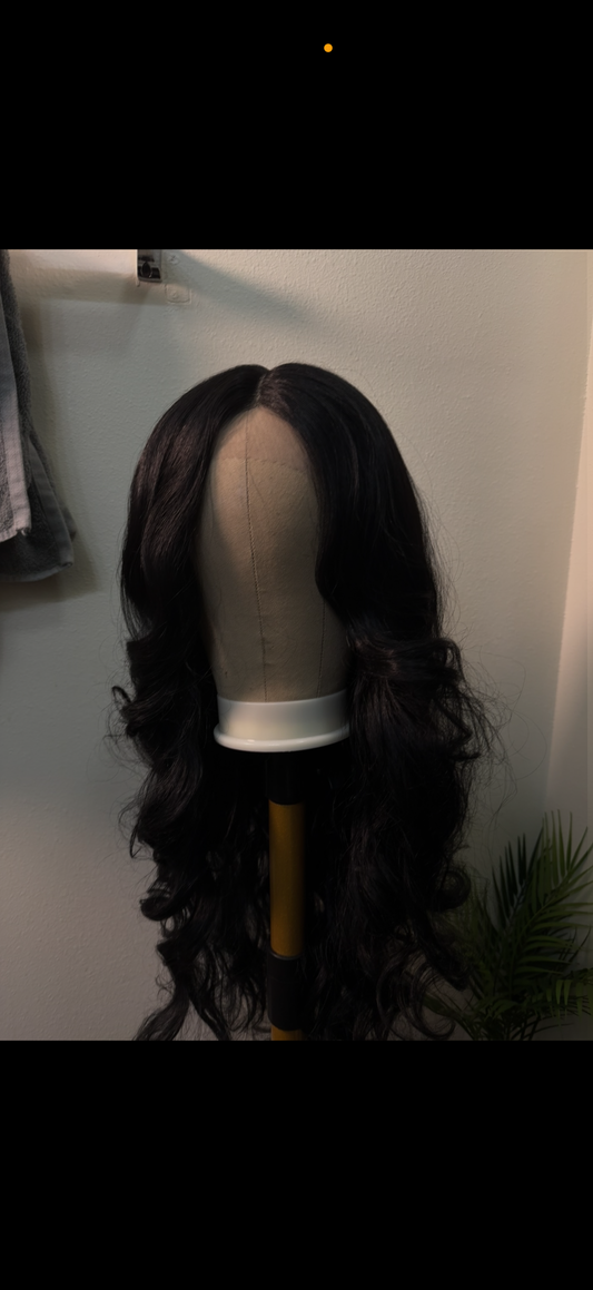 Black Body Wave Synthetic Wig-26"